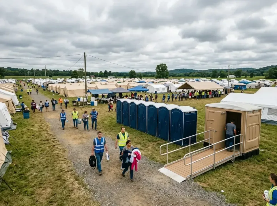 disaster-relief-camp-restrooms-010 — frequently asked questions, Dumpster & Portable Bathrooms Rental in Columbiana, OH
